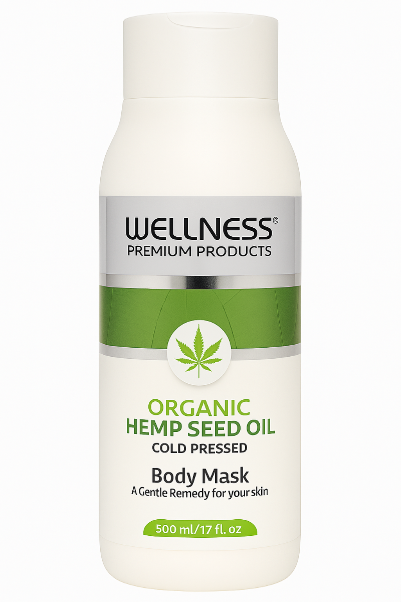 Organic Hemp Seed Oil Body Mask Lotion